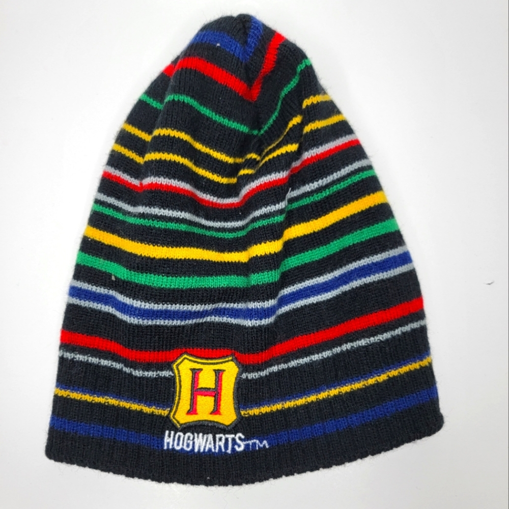 Harry Potter Hogwarts Beanie Rainbow Pride Colorful Women Kids Size Winter Cold